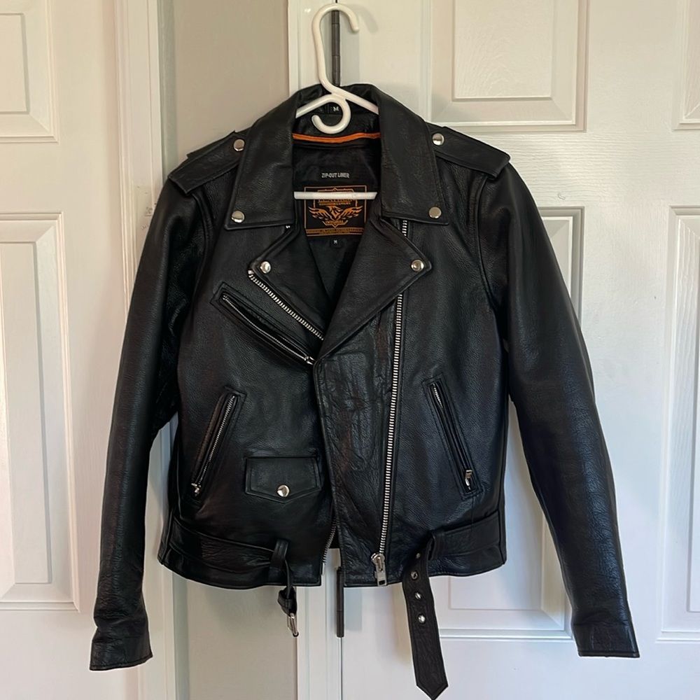 Milwaukee leather motorcycle jacket